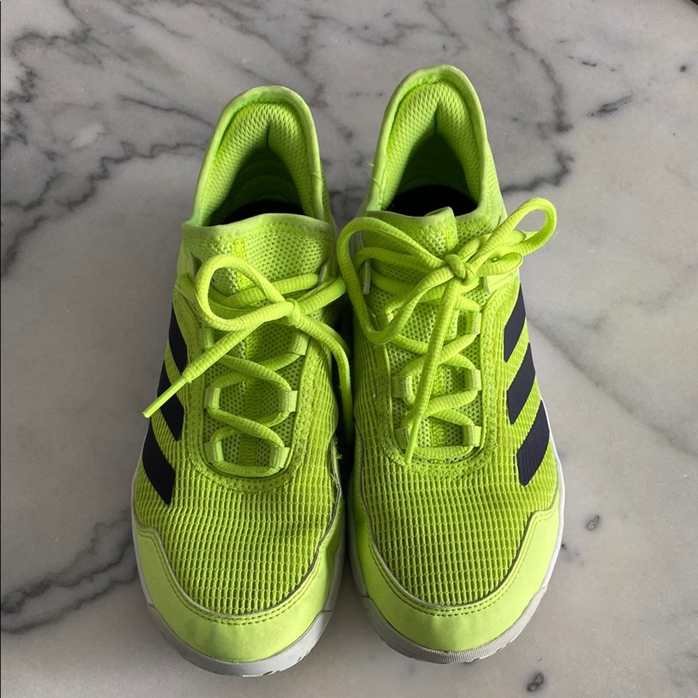 Adidas Bright Lime Athletic Shoes